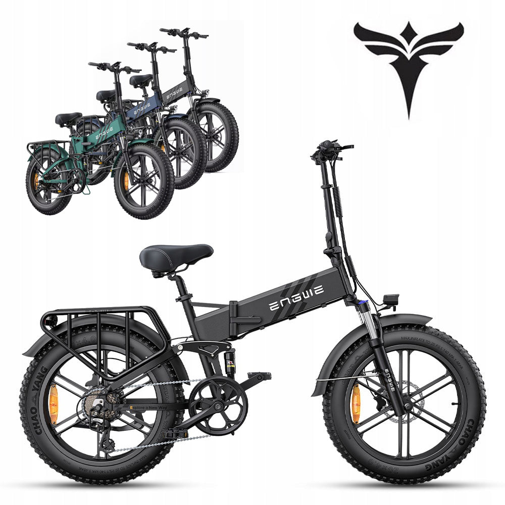 Folding Electric Vehicle Engwe ENGINE PRO-2.0 1200W 32KM/H 16AH 110km