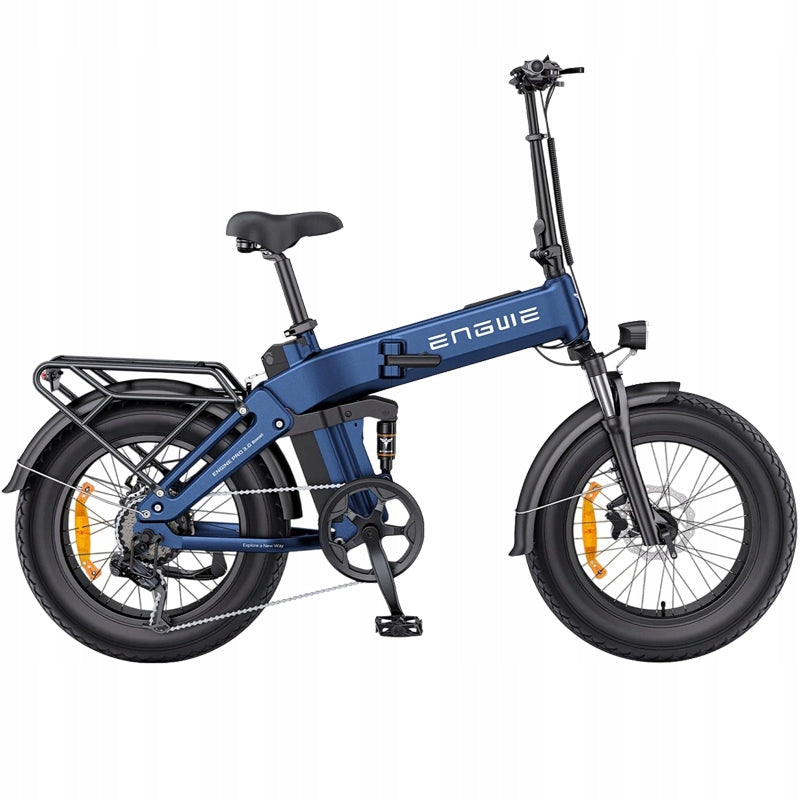 Folding Electric vehicle Engwe Engine Pro 3.0 Boost 250W 48V 15AH 130km Foldability partially assembled, calibrated
