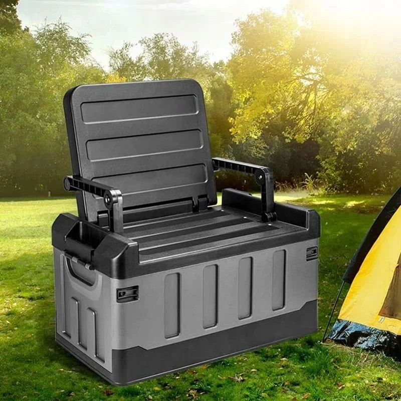 Folding Fishing Box With Seat - Camping Organizer Camping 2in1 EAN (GTIN) 5906349984863