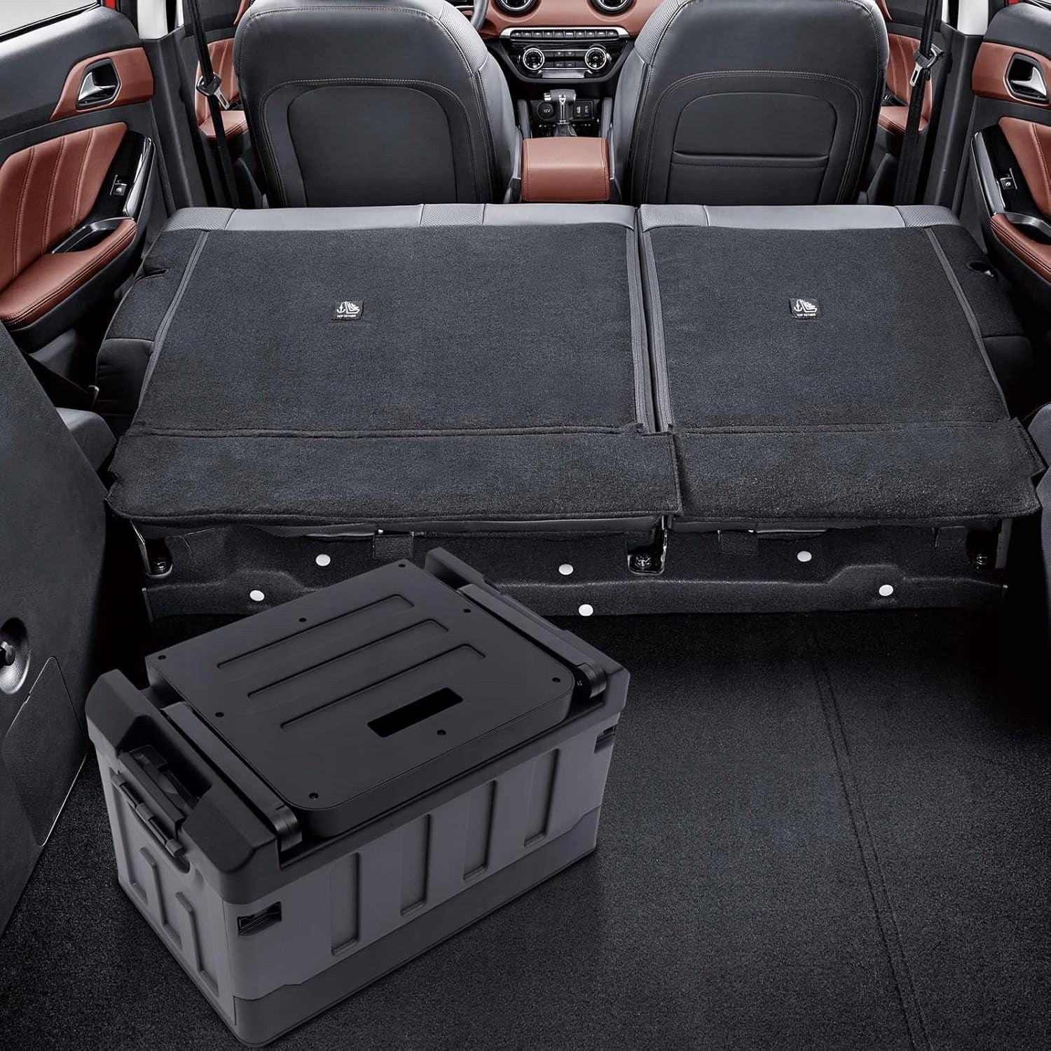 Folding Fishing Box With Seat - Camping Organizer Camping 2in1 Model MT-SNR