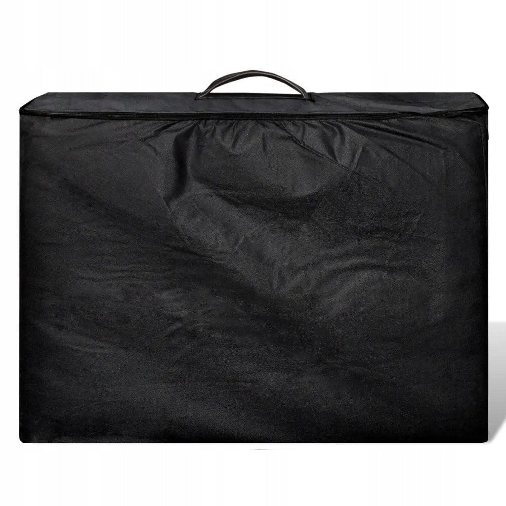 Folding Massage Table with Wooden Frame, 3 Color black