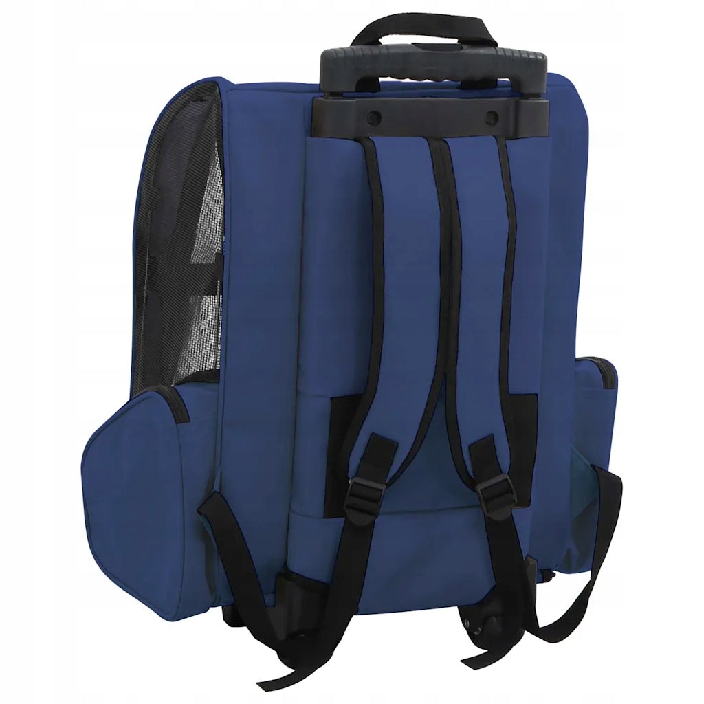 Folding Pet Stroller, Blue Color blue