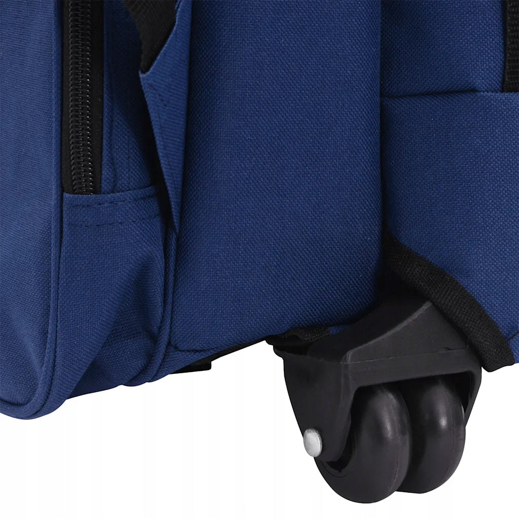 Folding Pet Stroller, Blue Kind carrier