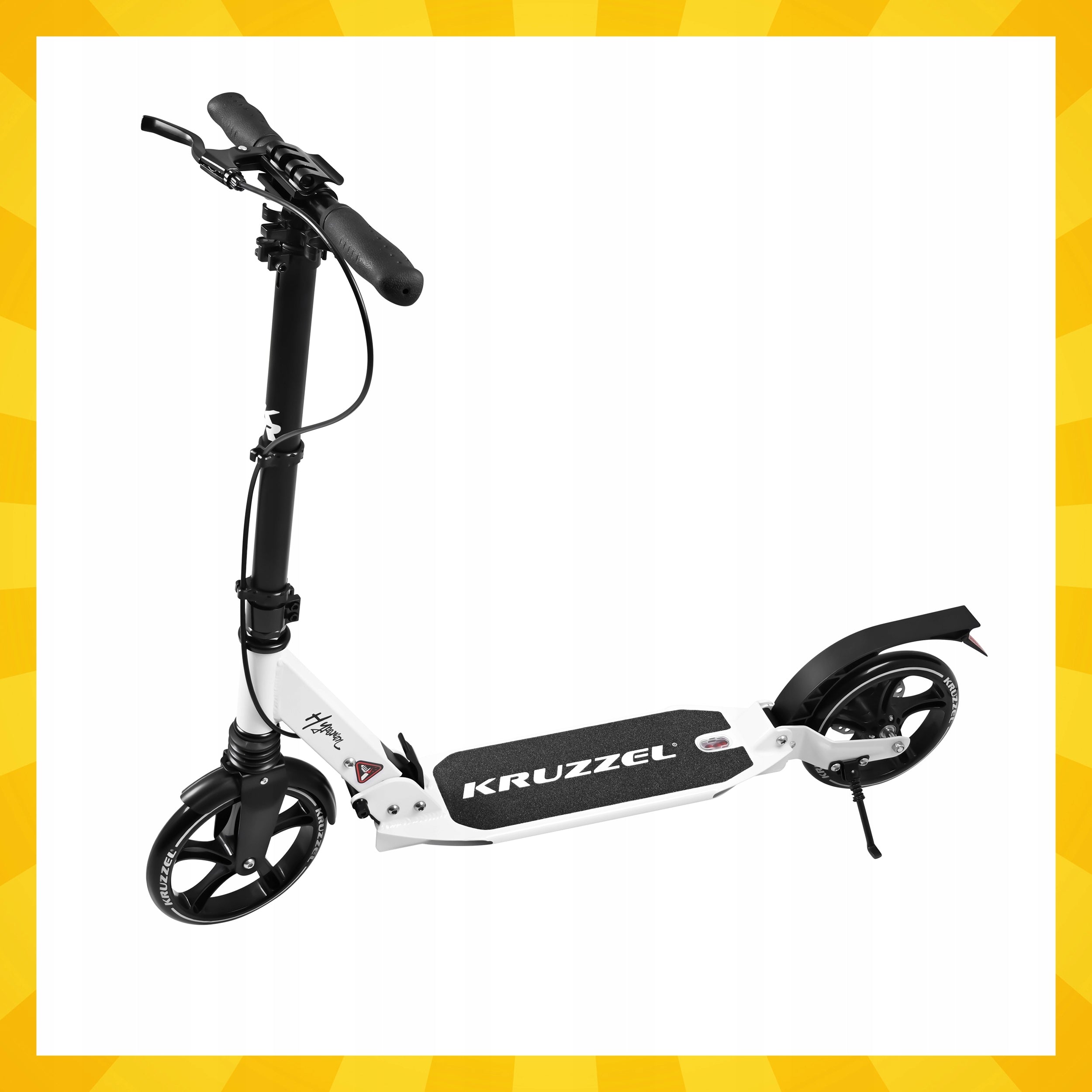 Folding Scooter for Children City Large Wheels 200 mm Shock Absorber Brake Number of wheels 2
