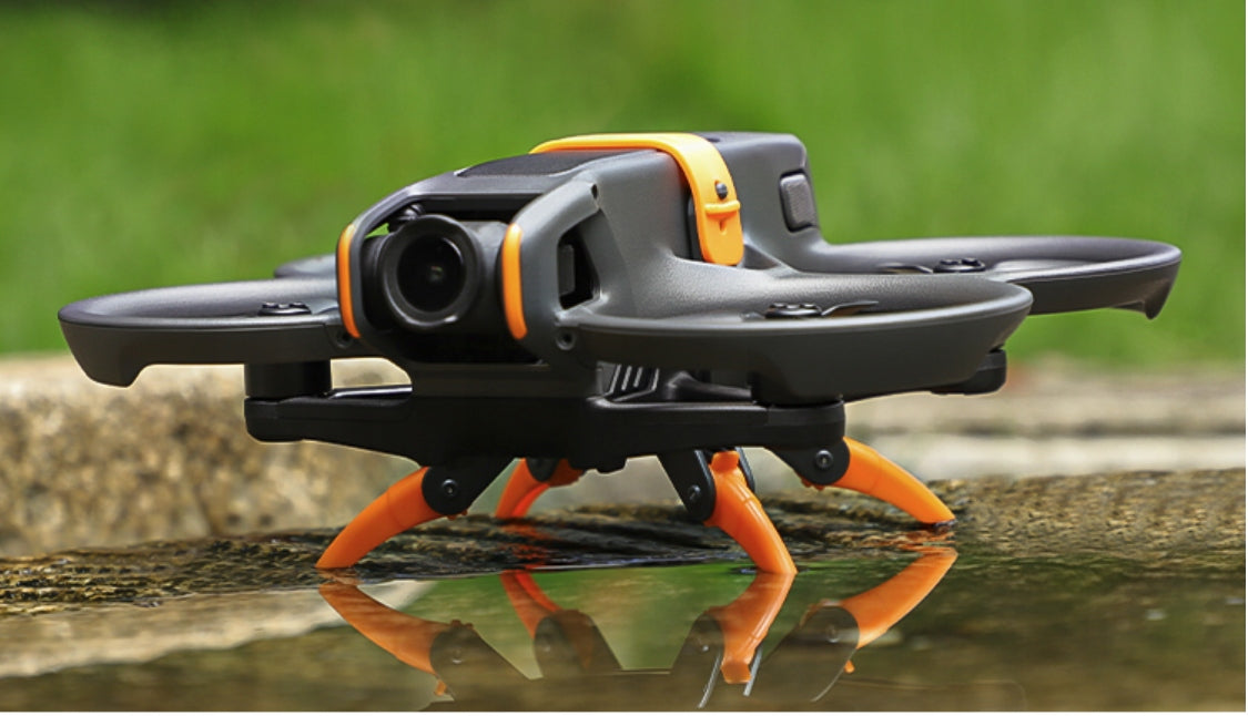 Folding Sled Feet Skid Elevation for DJI Avata 2 Drone Landing Brand Sunnylife
