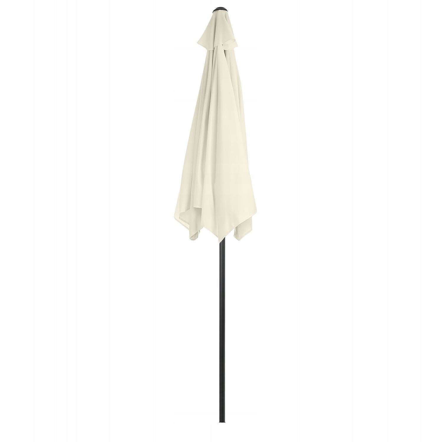 Folding balcony garden umbrella adjustable 210 cm beige Product weight with unit packaging 4.5 kg