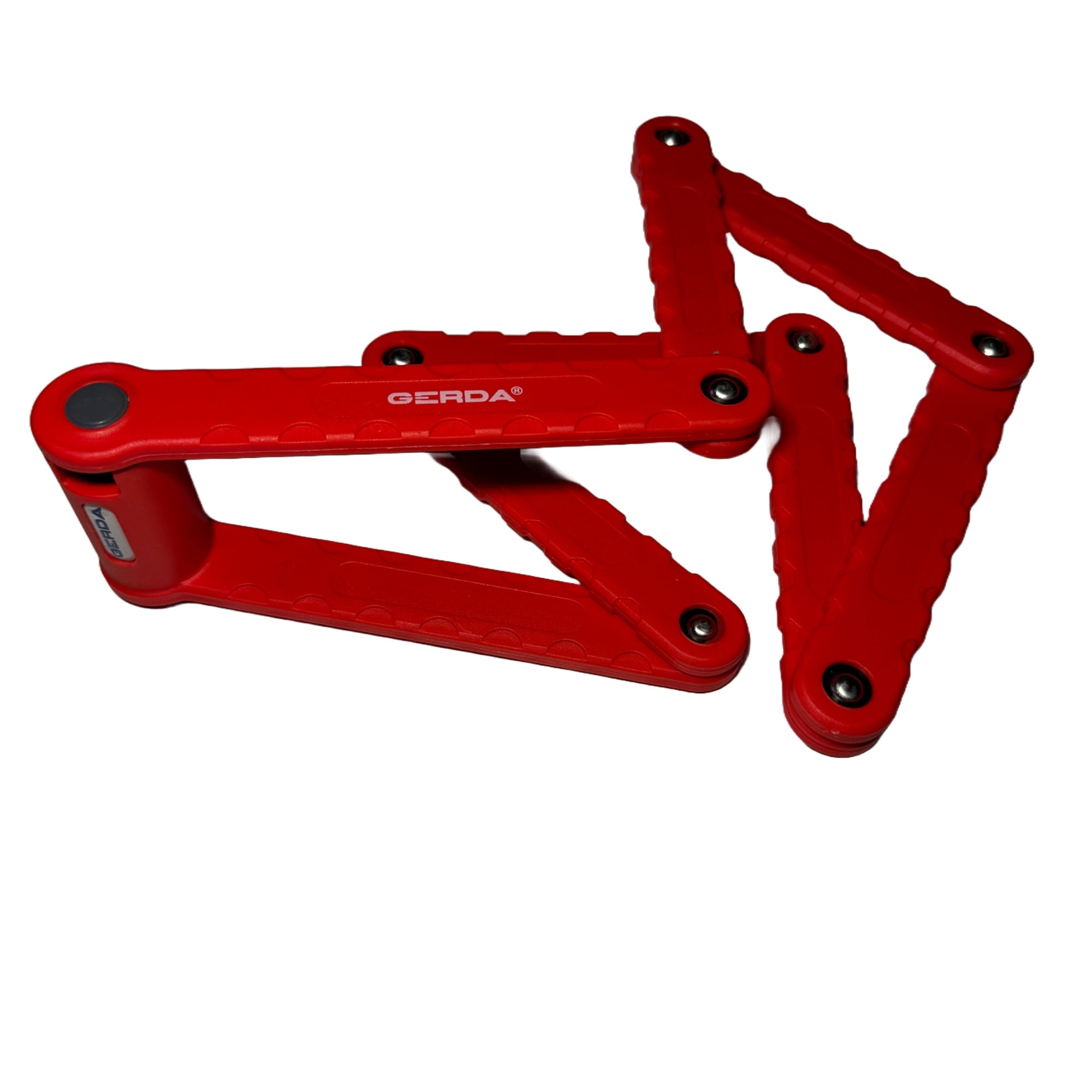 Folding bicycle lock GERDA FOLD LITE 950V Red Manufacturer code 0SF00095000.MXV2YP