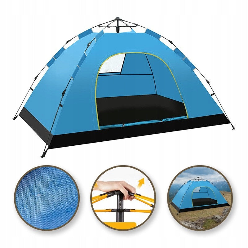 Folding camping tent 2-3 persons 200x140x115cm BAL12N