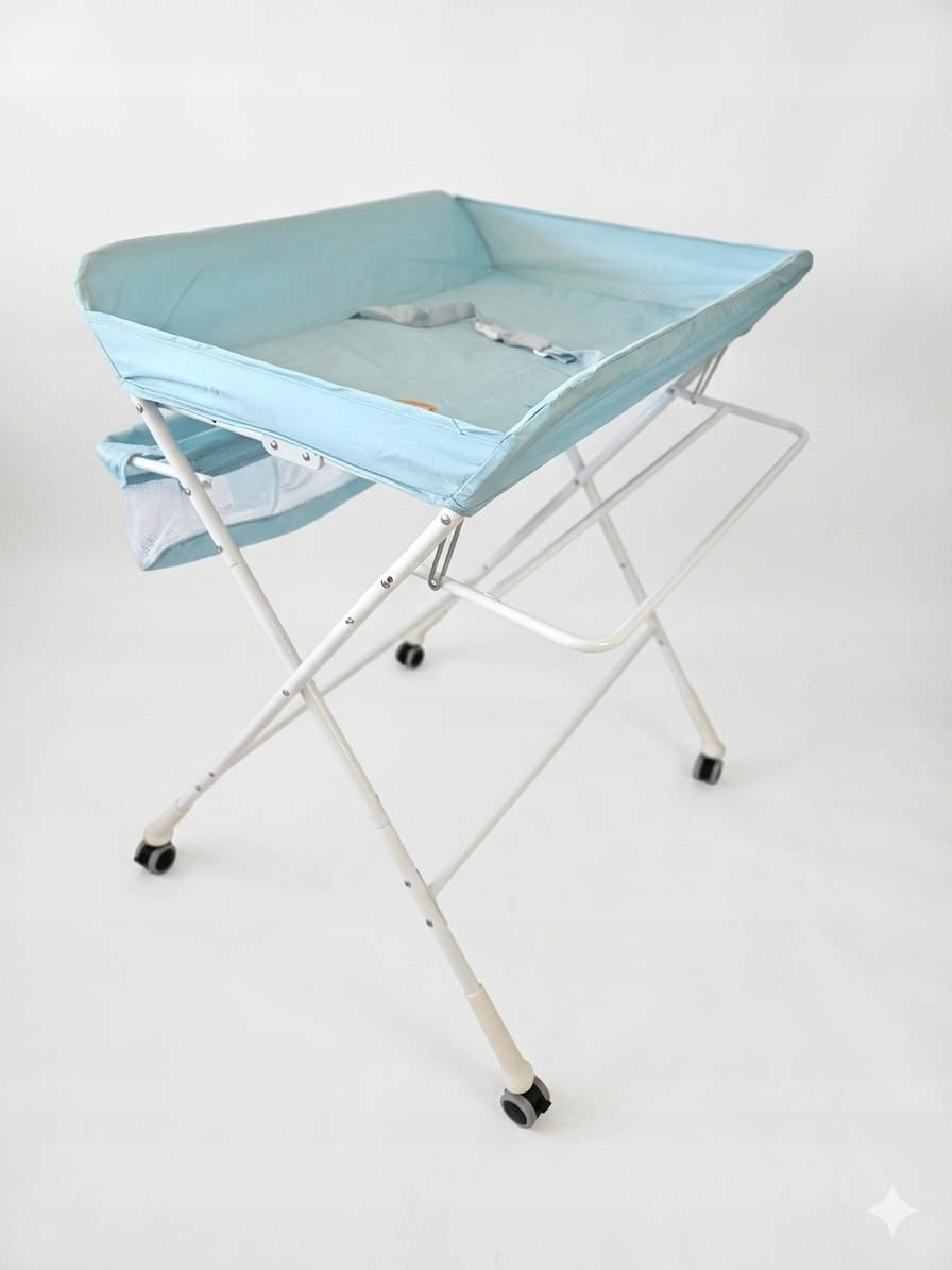 Folding changing table for babies mint 74x63x98cm
