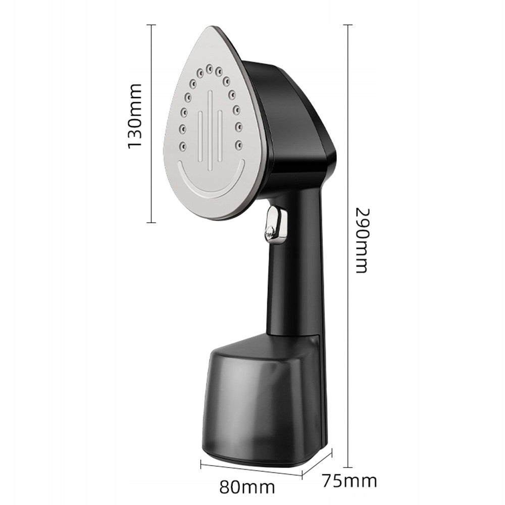Folding clothes steamer 1500w standard EU black portable folding Dominant color black