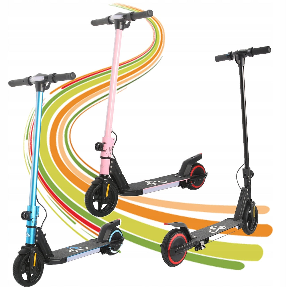 Folding electric scooter for children EMOKO 130W 16KM/H 6.5" blue Brand EMOKO