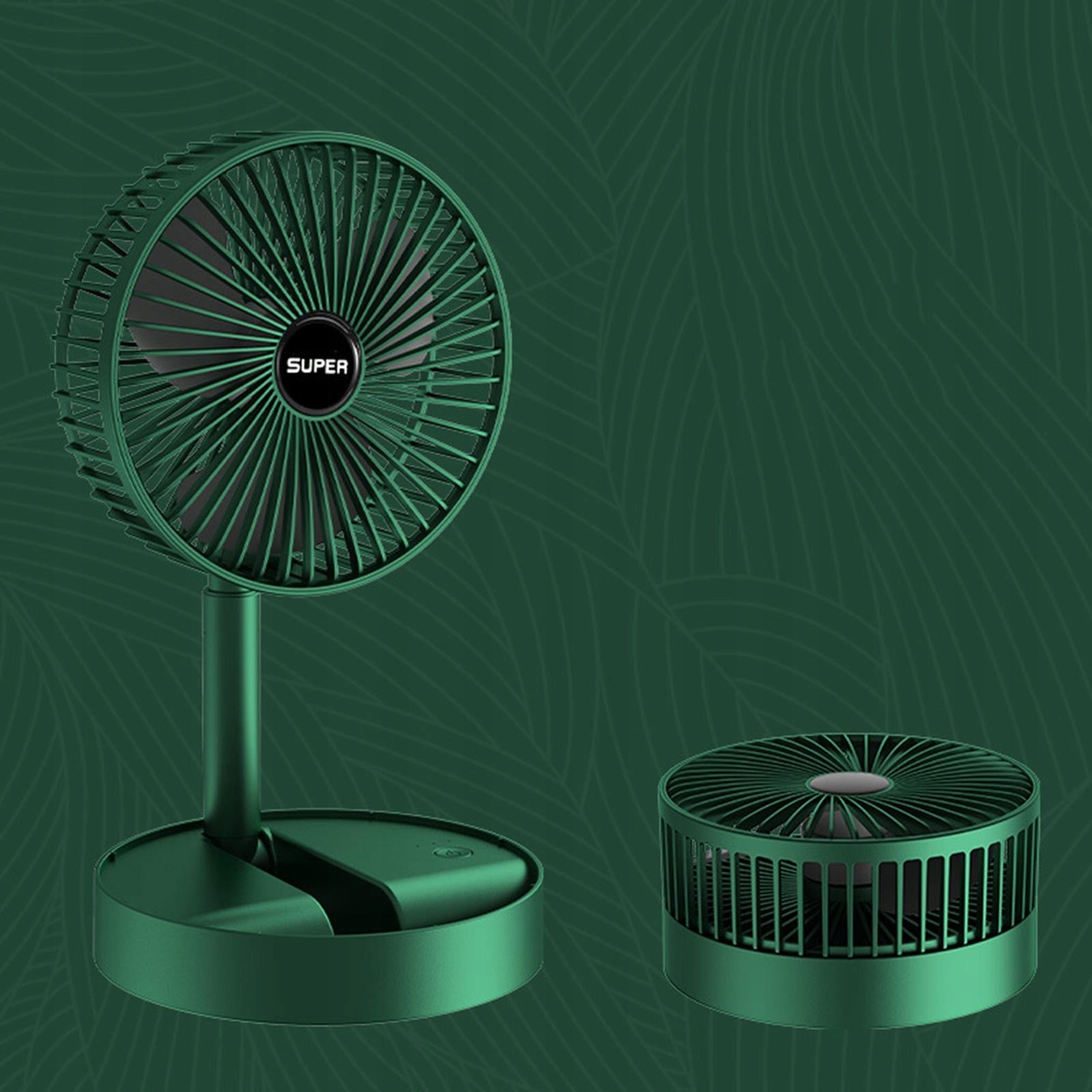 Folding fan with adjustable tilt angle Low noise 3 Model składany 3 liście wyciszenie niski poziom hałasu