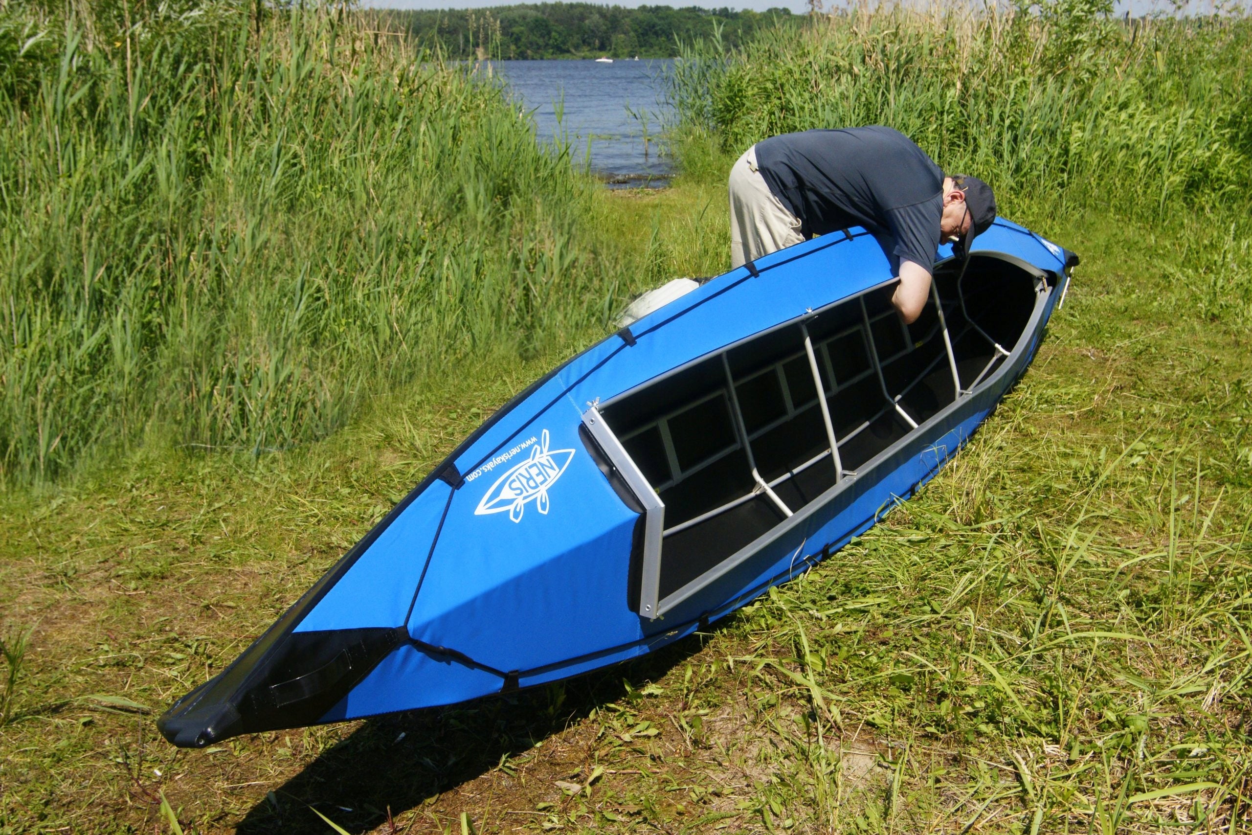 Folding kayak Neris ALU-2 standard Length 500 cm
