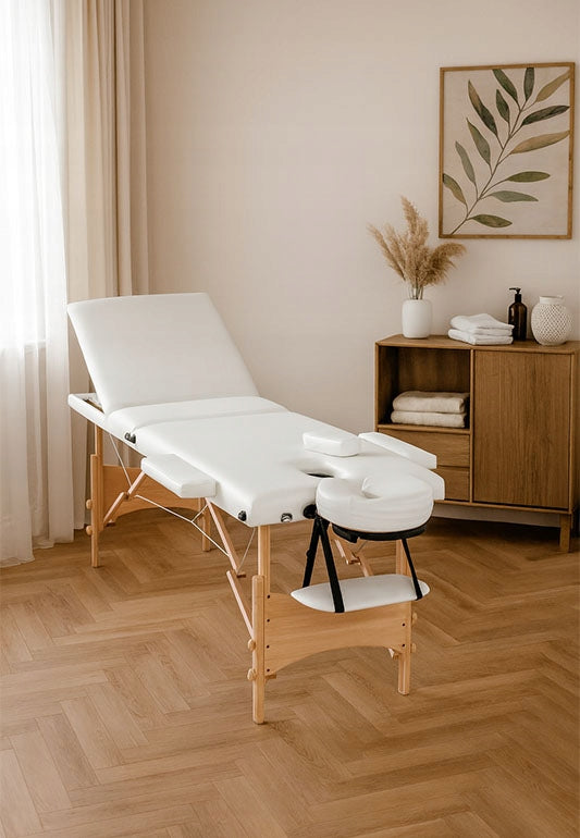 Folding massage table 210×95 cm adjustable Brand TecTake