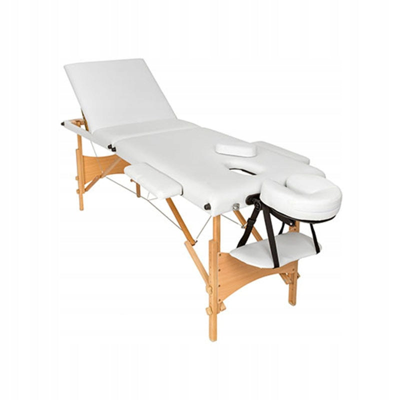 Folding massage table 210×95 cm adjustable