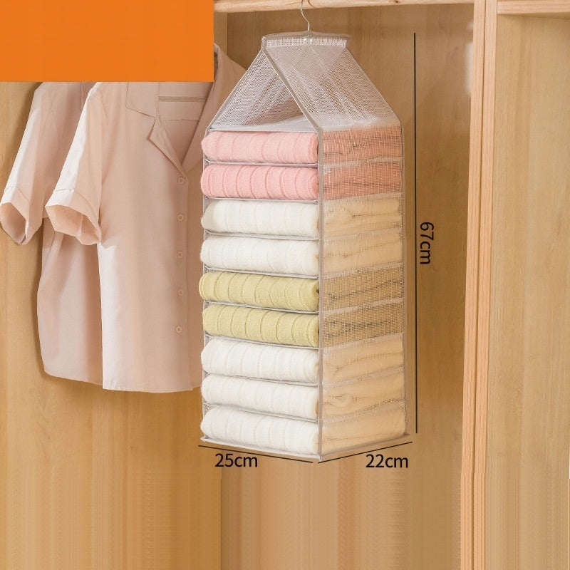 Folding shelf hanging for closet organizer hanging 9 shelves Brand no brand