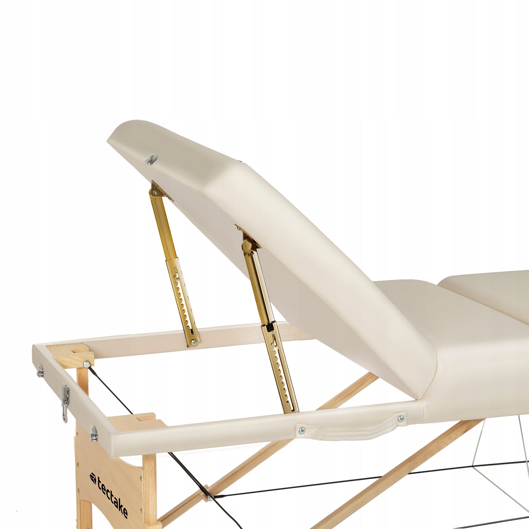 Folding table for massage wood Tectake beiges and browns Brand TecTake