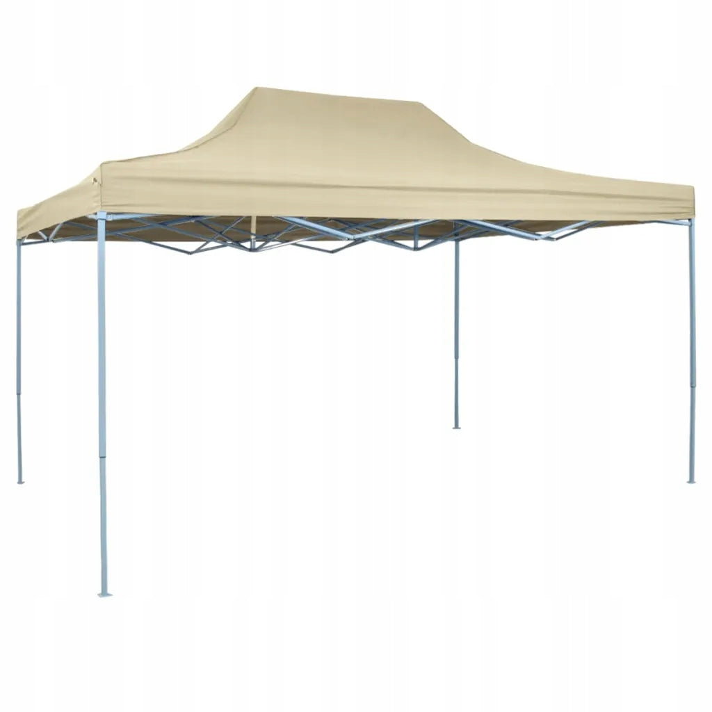 Folding tent, pavilion 3 x 4,5 m, cream