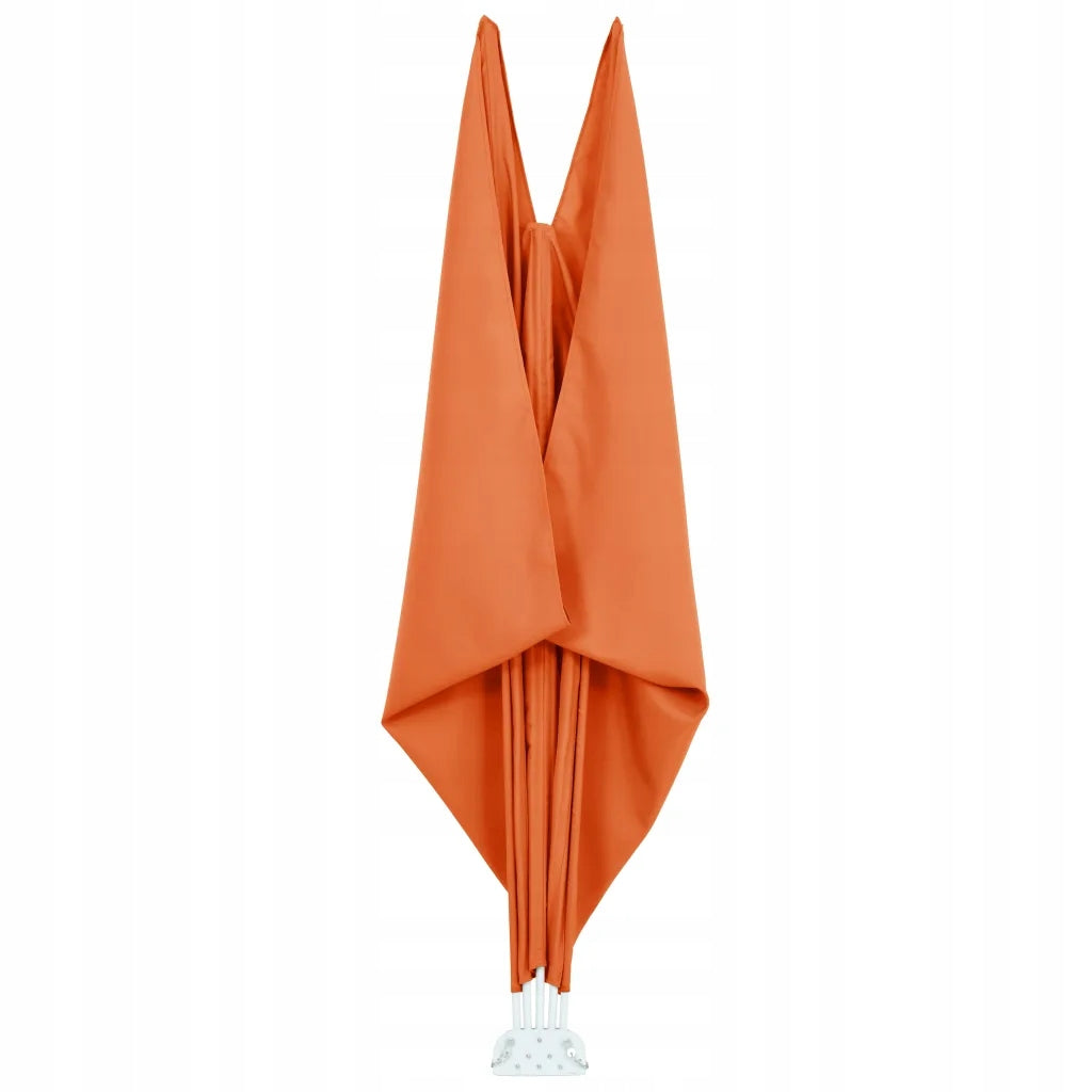 Folding terrace screen, terracotta, 240x160 cm Product height 240 cm