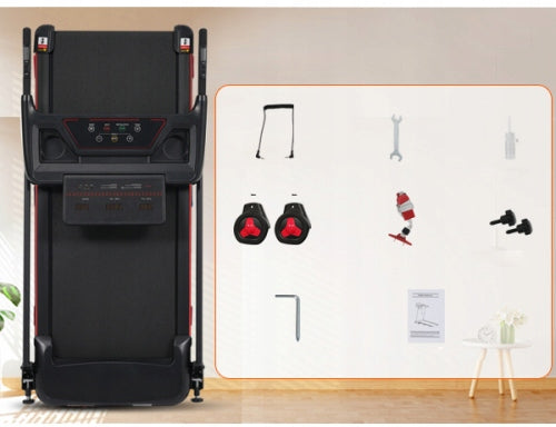 Folding treadmill for home N884P423388B 14km/h120kg3.0KM slope 8% BT USB Kind electric