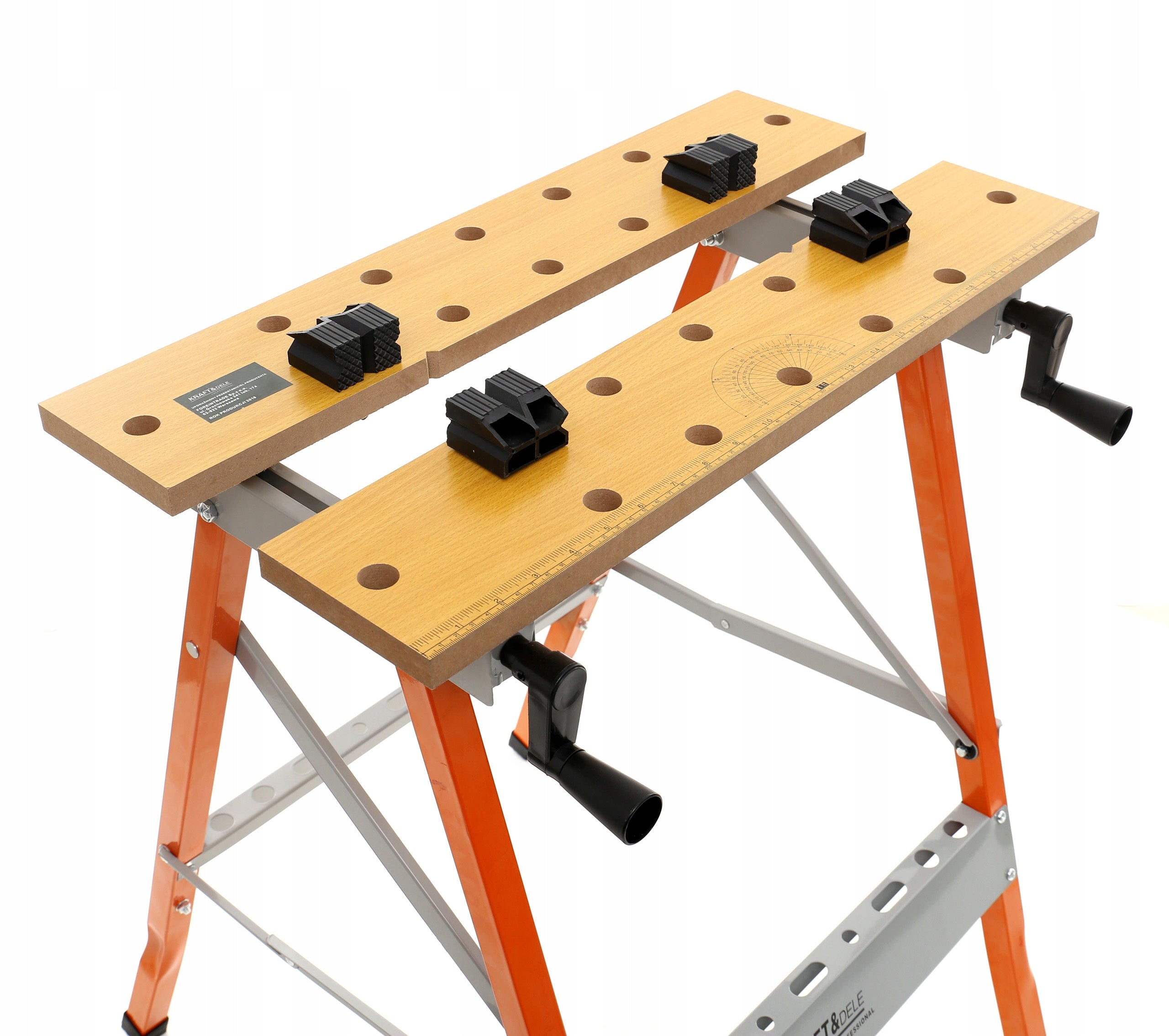 Folding workbench Kraft&Dele MDF adjustable 100 kg 60x24 cm EAN (GTIN) 5903175332820
