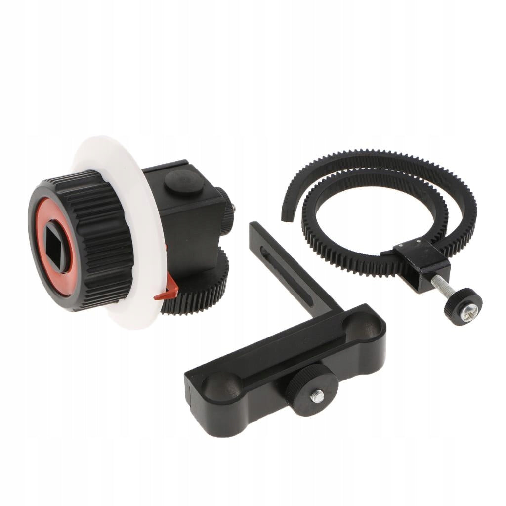 Follow Focus Aluminum Camera with Gear Strap