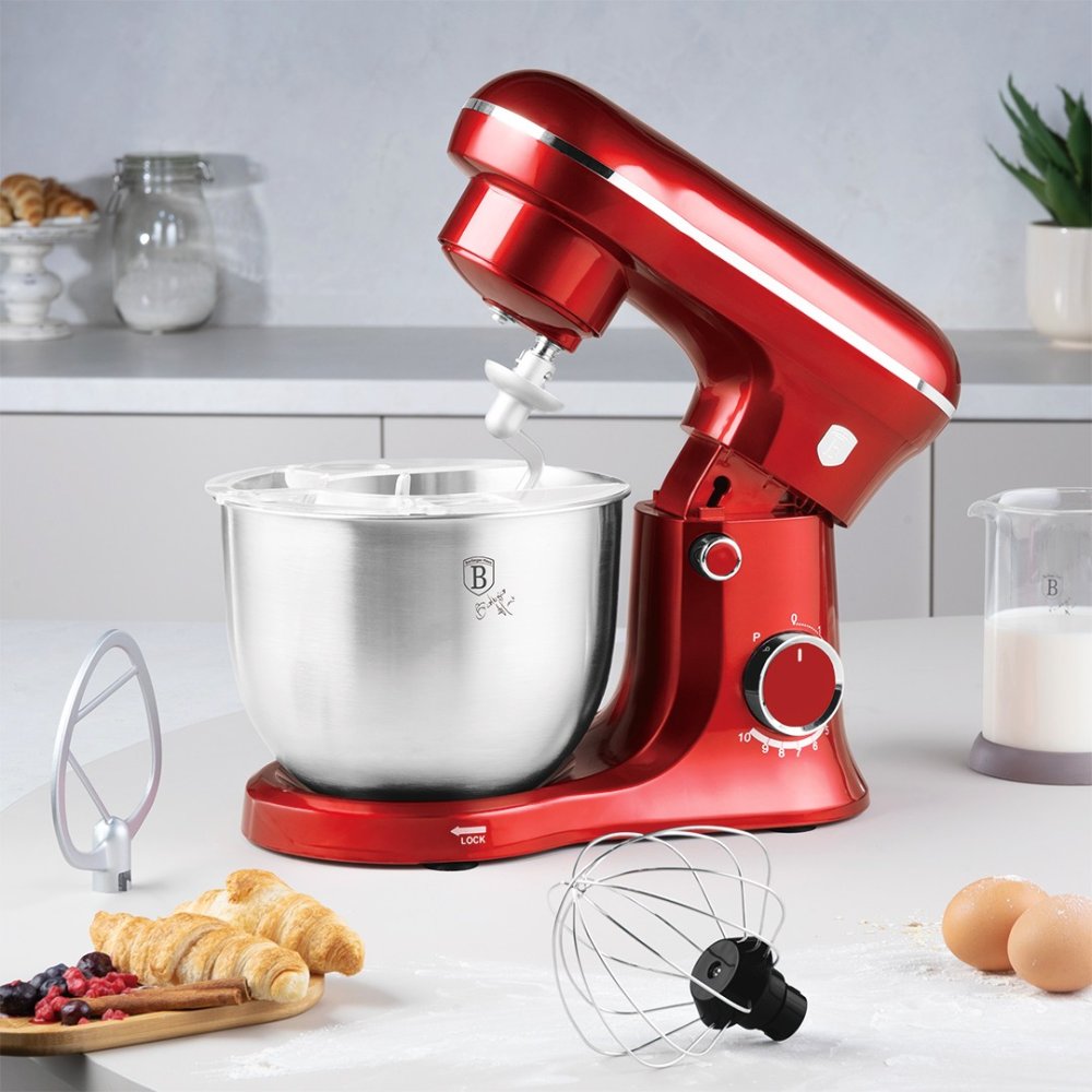 Food Processor 1500 W Burgundy Metallic Line Packaging status original