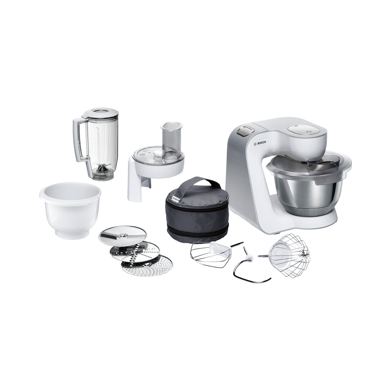 Food Processor Bosch MUM58234 1000W 3.9L 2 Bowls Cup Blender