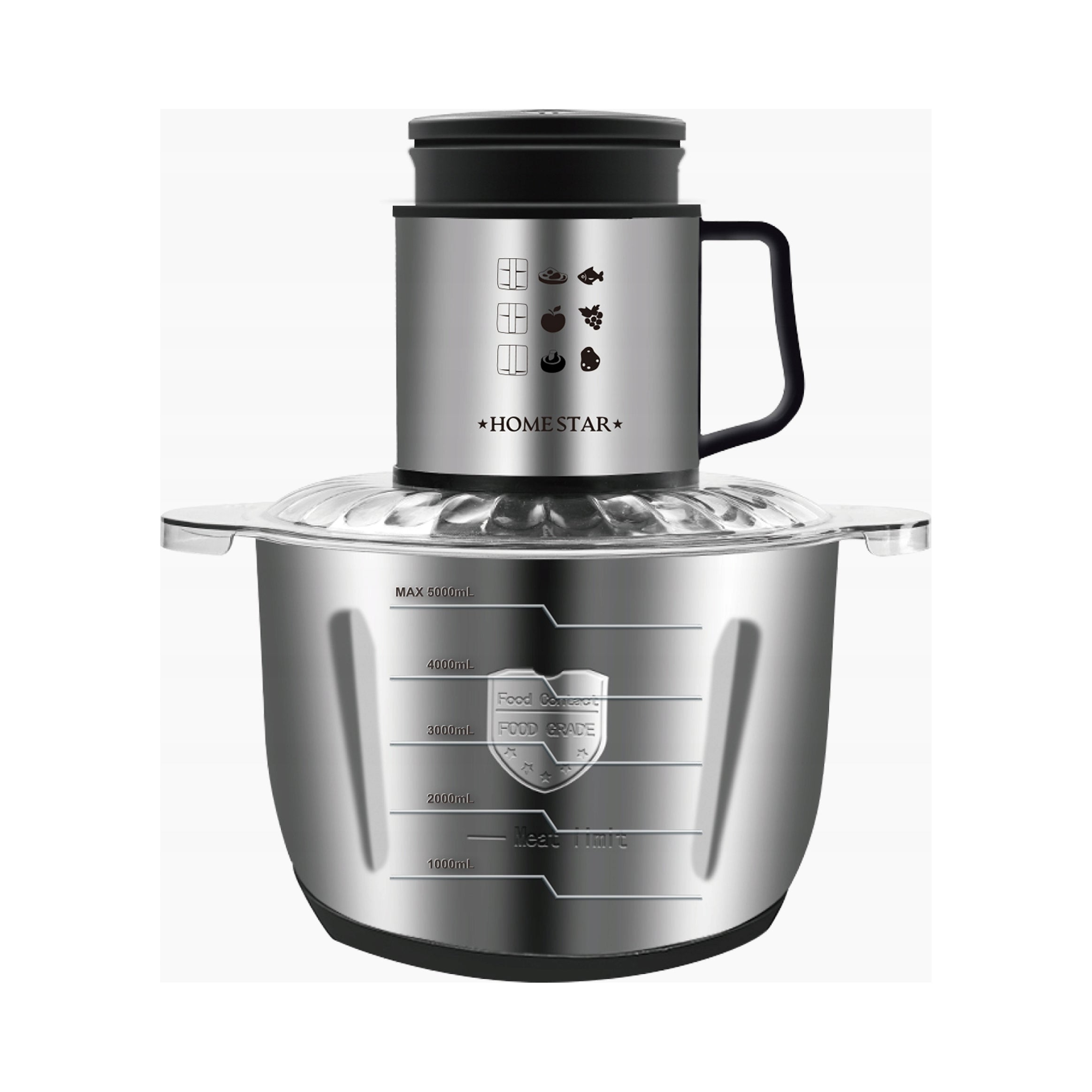 Food Processor Home Star P1005l 1000 W silver/grey