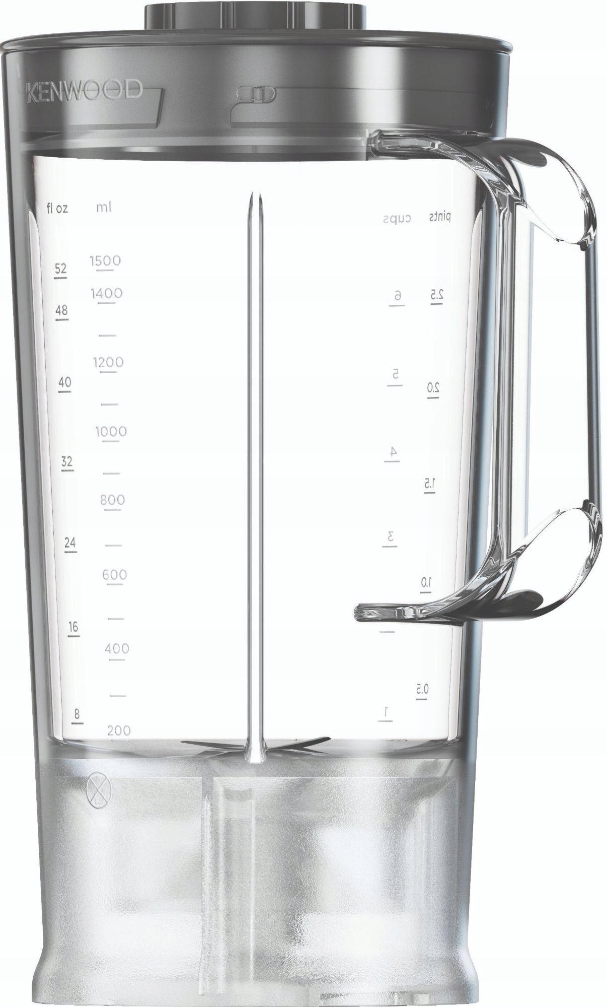Food Processor Kenwood FDP65.820S 1000 W silver/grey Operating modes pulsating