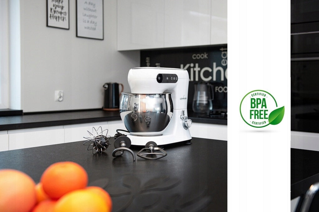 Food Processor Lehmann Hyssop v2 Pulse Mode 6 Speeds 5L White 1300W Packaging status original
