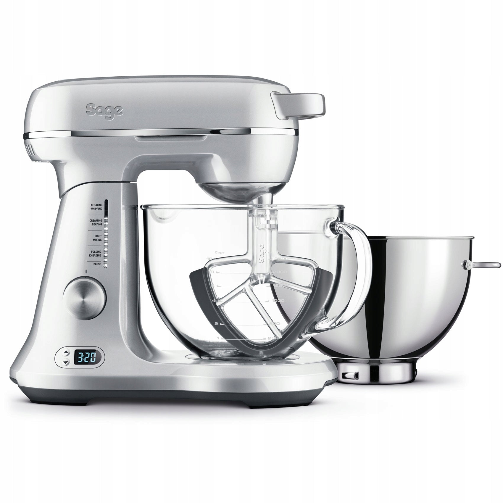 Food Processor Sage SEM825BAL 1200 W silver/grey
