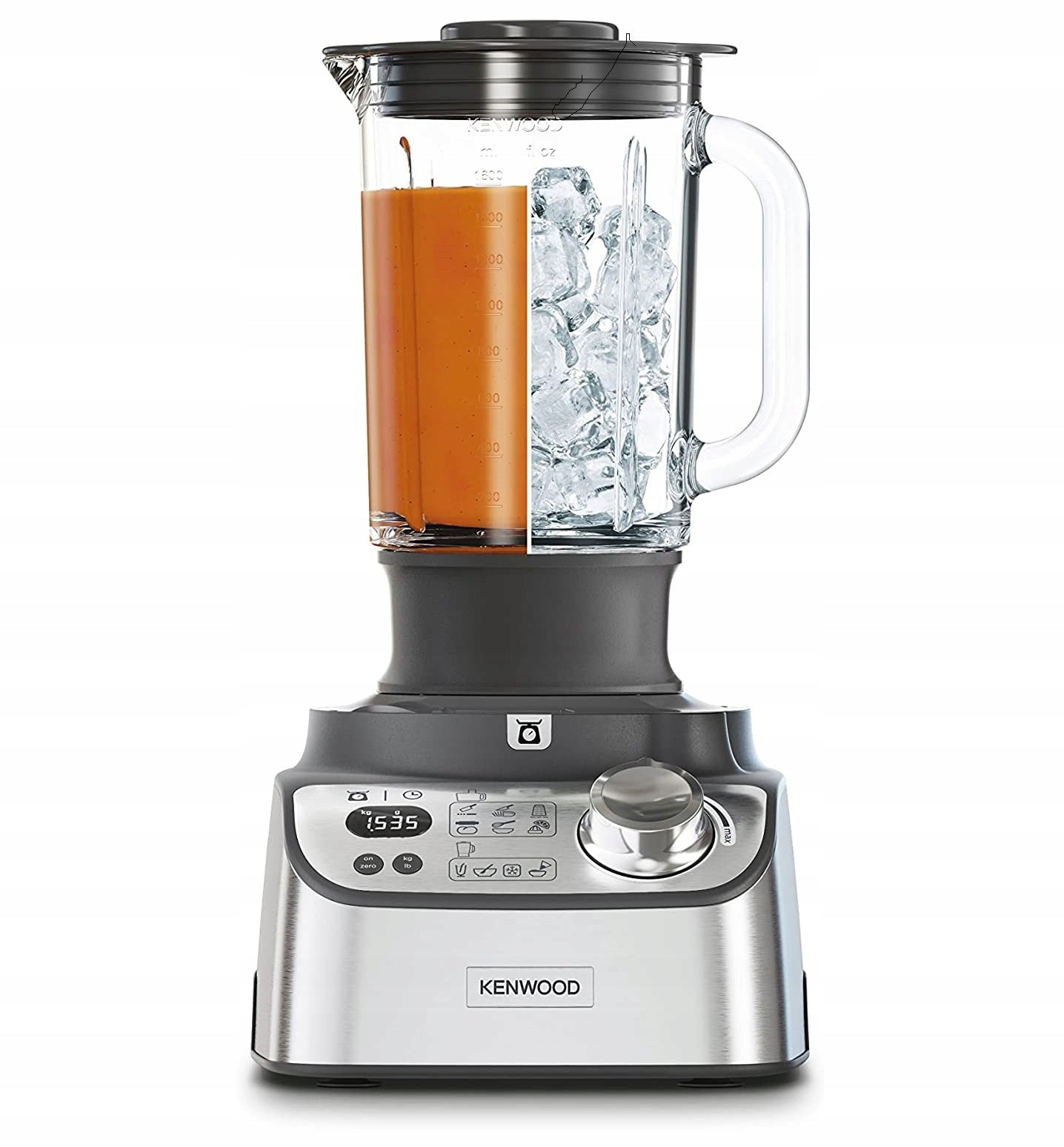 Food Processor with Scale Shredder Malakser 3L 1000W Kenwood ProXL WeighMul Brand Kenwood