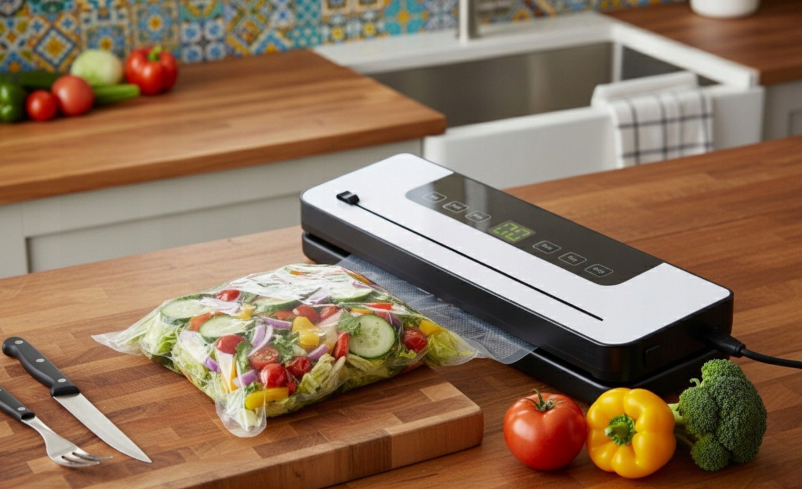 Food Vacuum Packer Power 120W 30cm Set Gift Manufacturer code 5906892129810