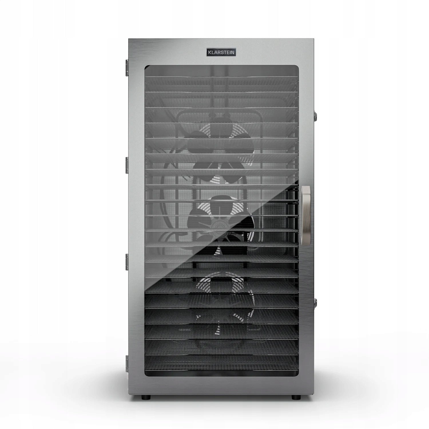 Food dryer Klarstein 2000W 30-90°C timer stainless steel 20 sit Dominant color silver/gray