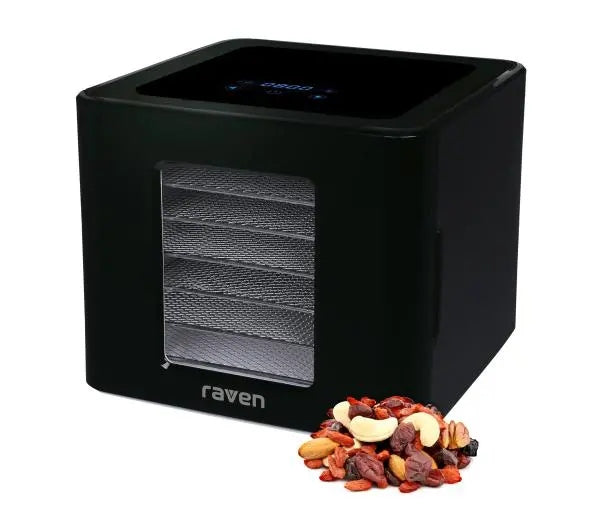 Food dryer for mushrooms fruit vegetables RAVEN ESS006 - 450W 6 sieves