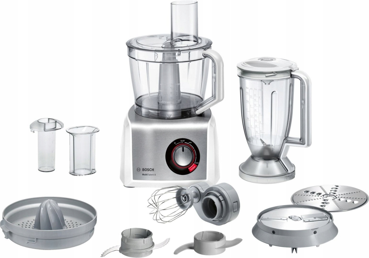 Food processor Bosch MC812S820 1250 W white
