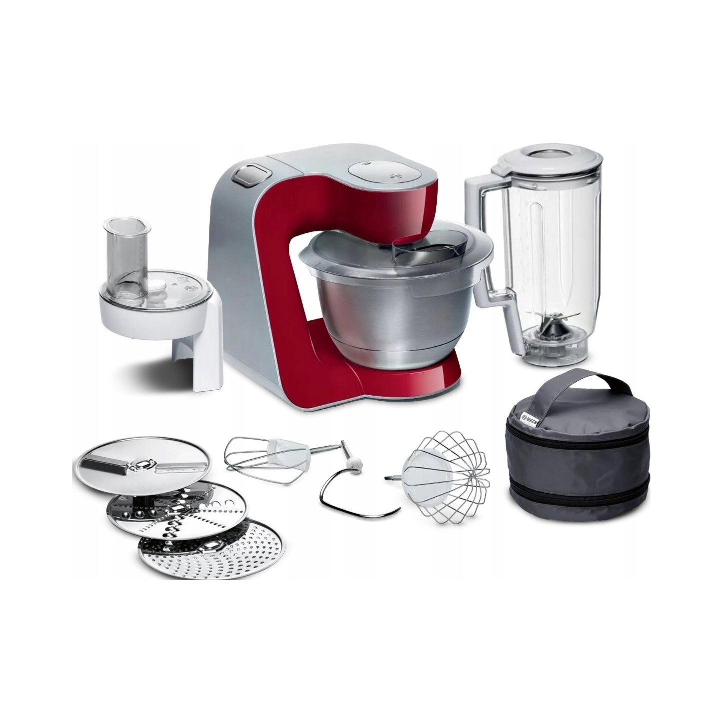 Food processor Bosch MUM58720 1000 W red