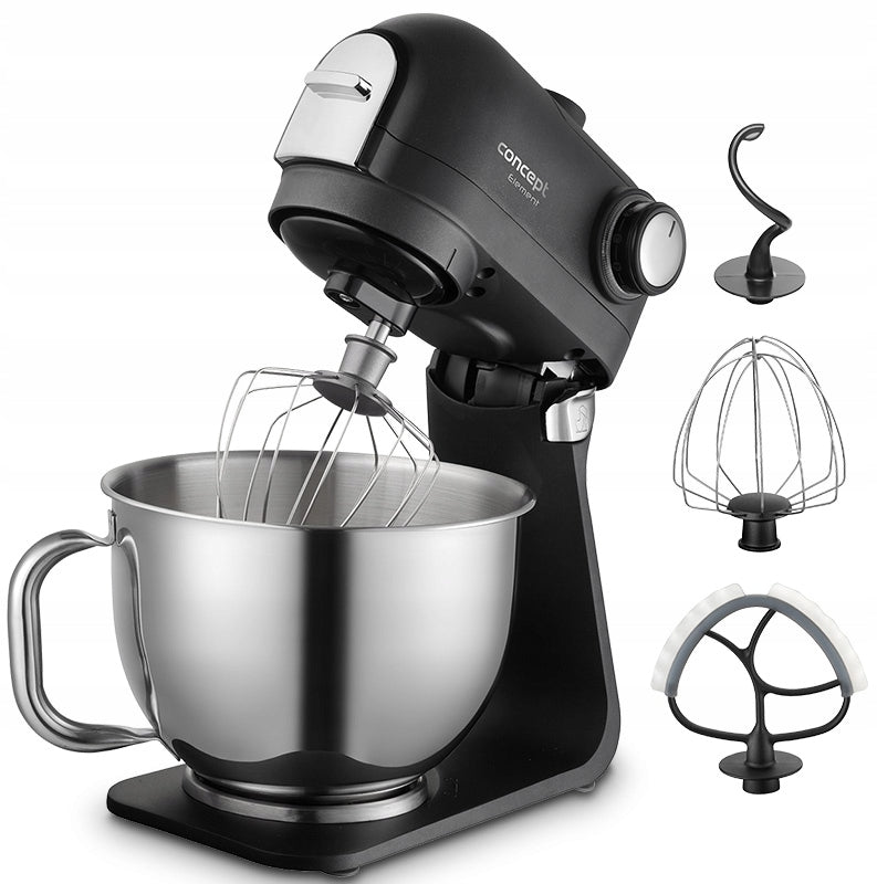 Food processor Concept RM8010 ELEMENT 1200 W STRONG METAL HOUSING