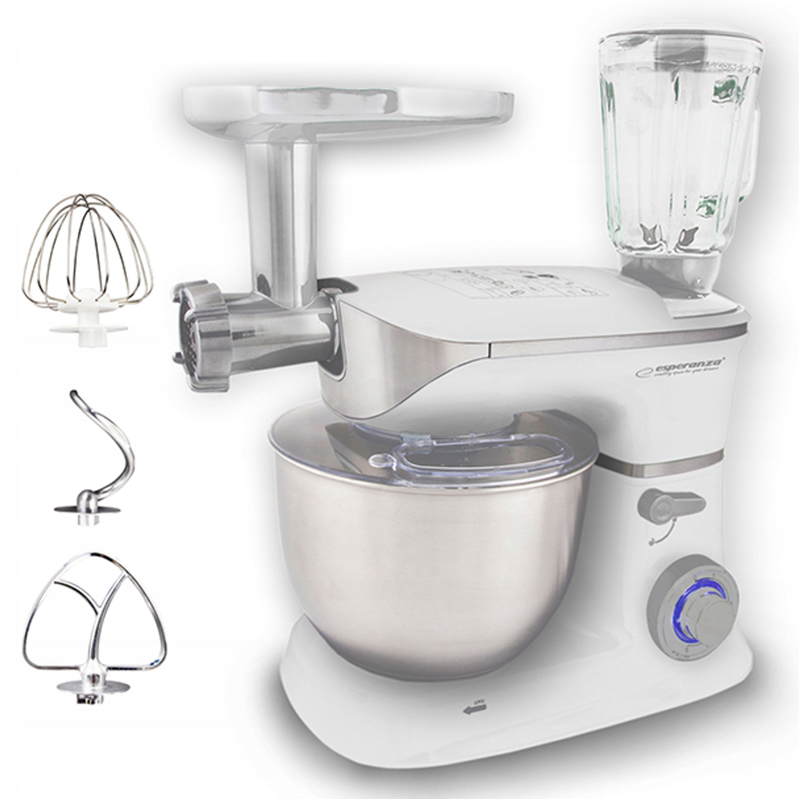 Food processor Esperanza EKM.025. 1000 W white Brand Esperanza