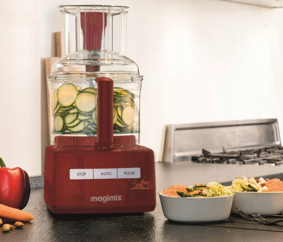 Food processor Magimix 5200XL red 1100W + book Manufacturer code CS 5200 XL