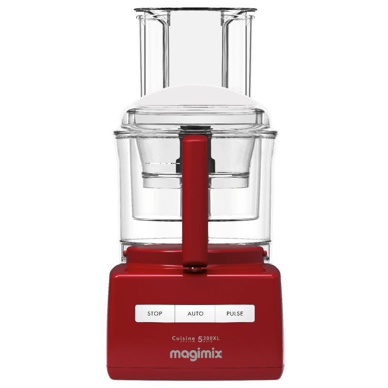Food processor Magimix 5200XL red 1100W + book