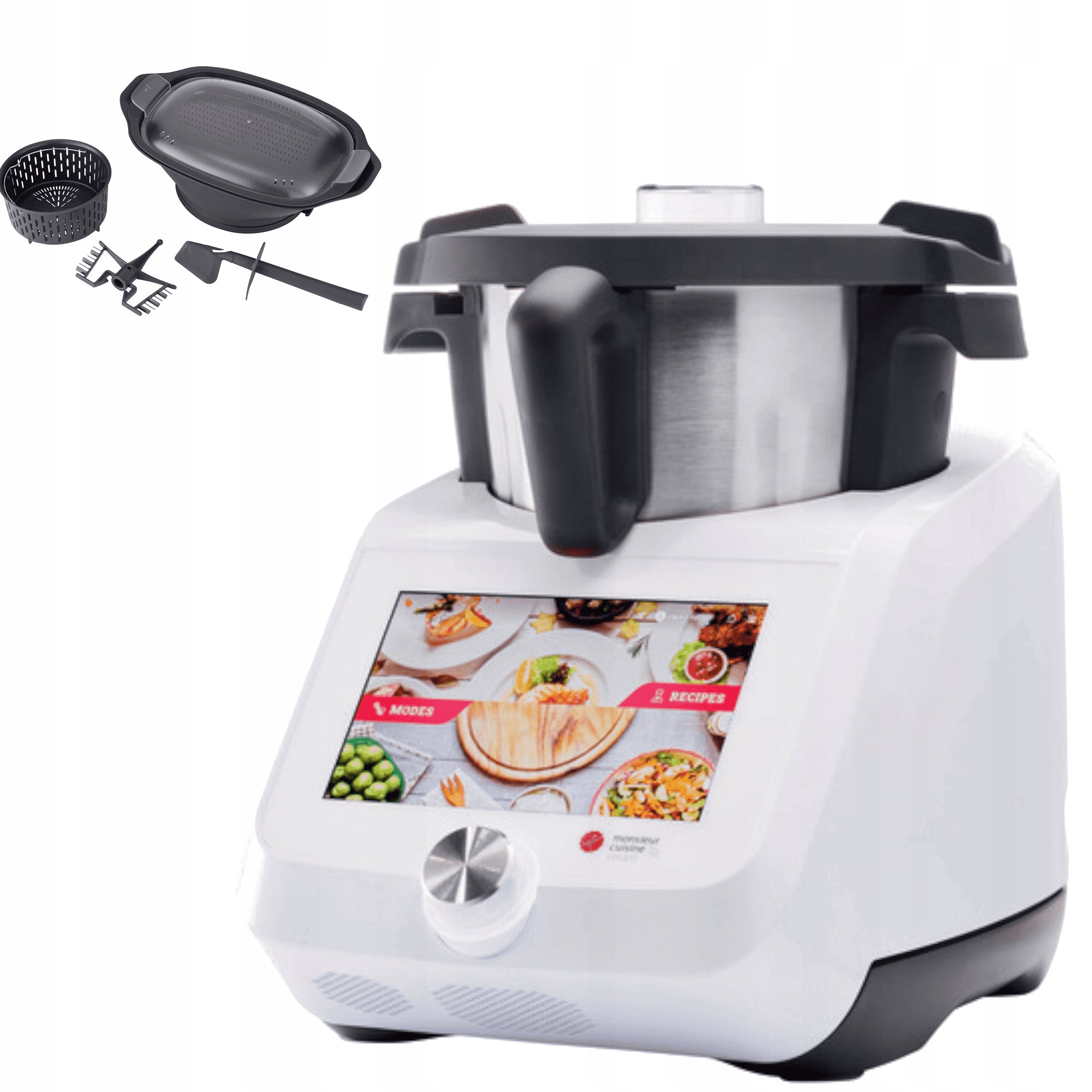 Food processor SilverCrest Monsieur Cuisine Smart 8 1200 W white