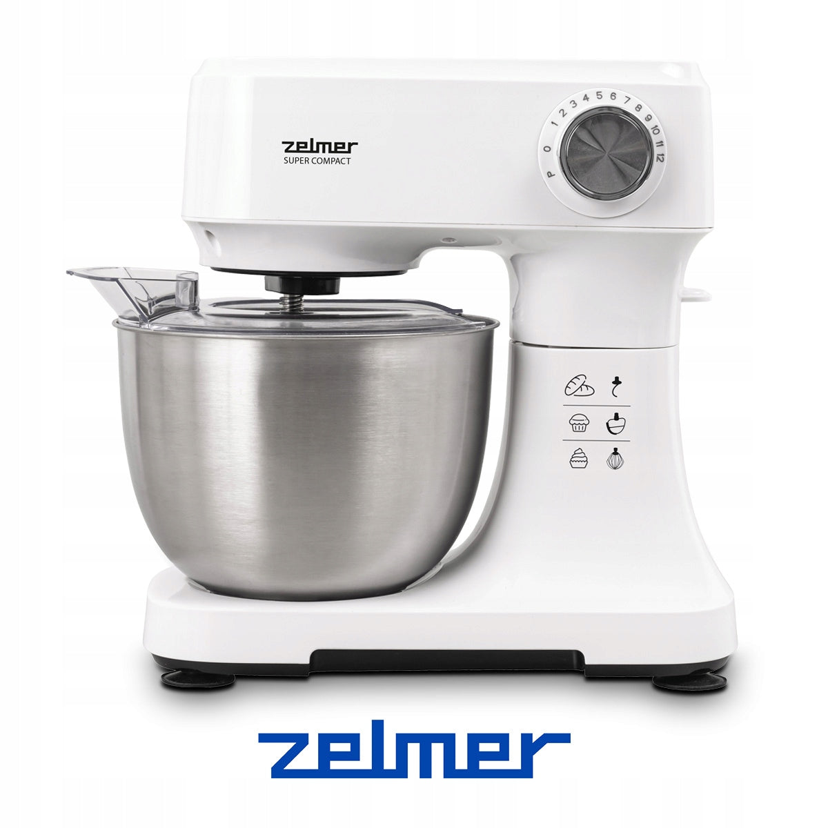 Food processor Zelmer ZKR1340 Super Compact 600 W white