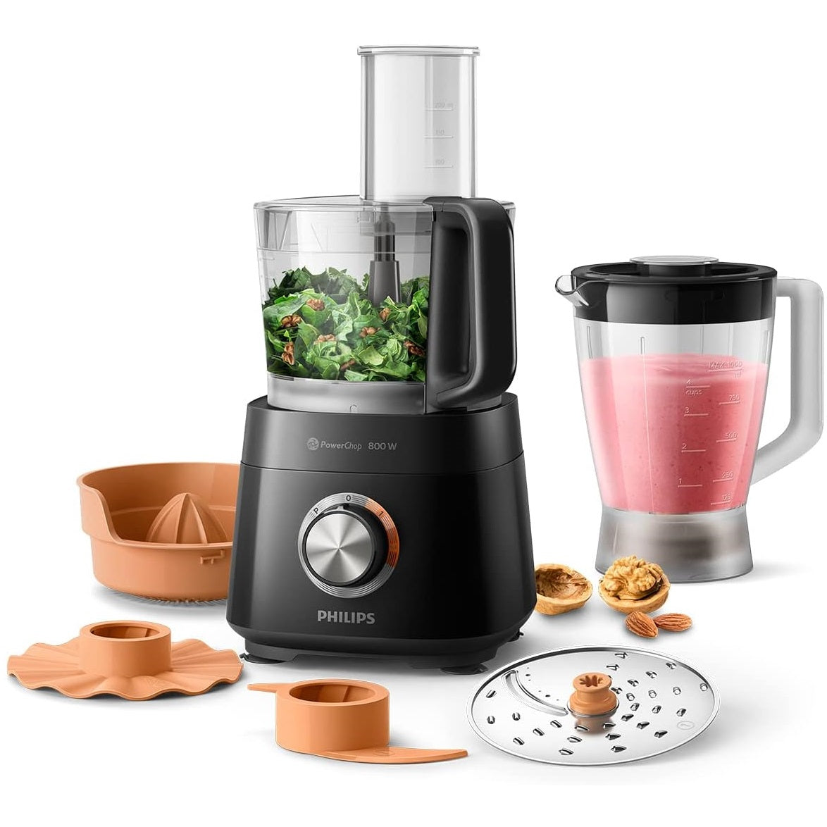 Food processor blender Philips HR7510/10 800W x29 functions FULL SET