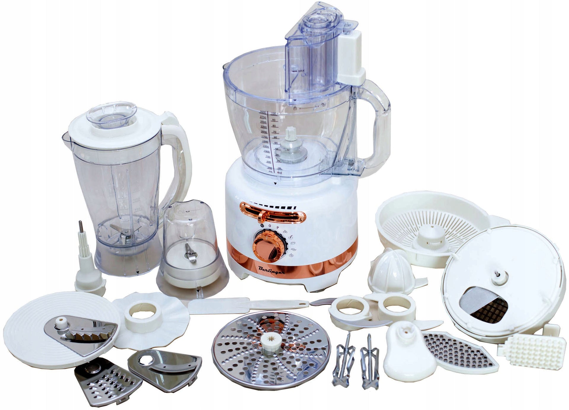 Food processor multifunctional 16W1 1800W - blender shredder grinder grater EAN (GTIN) 5903689795388