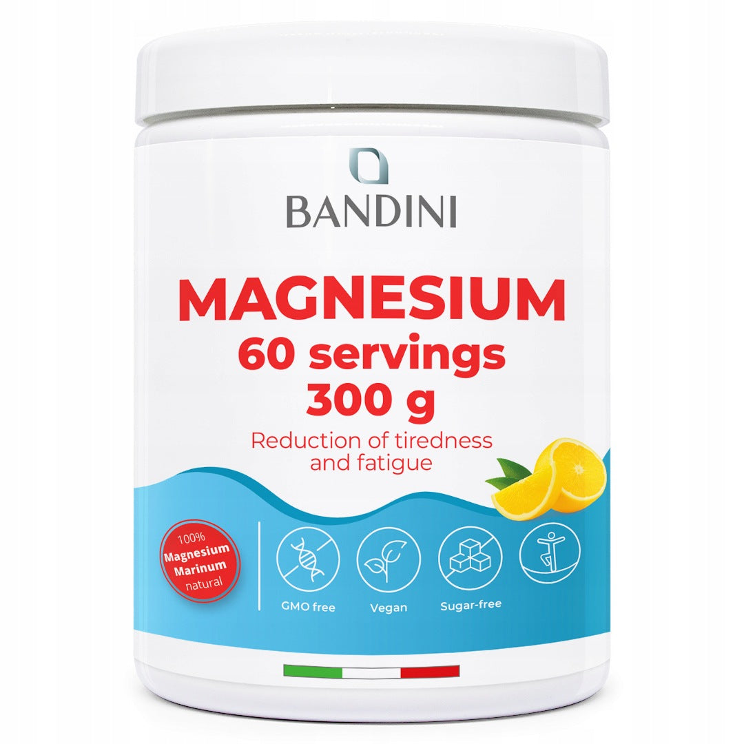 Food supplement Bandini Magnesio 60 doses 300 g