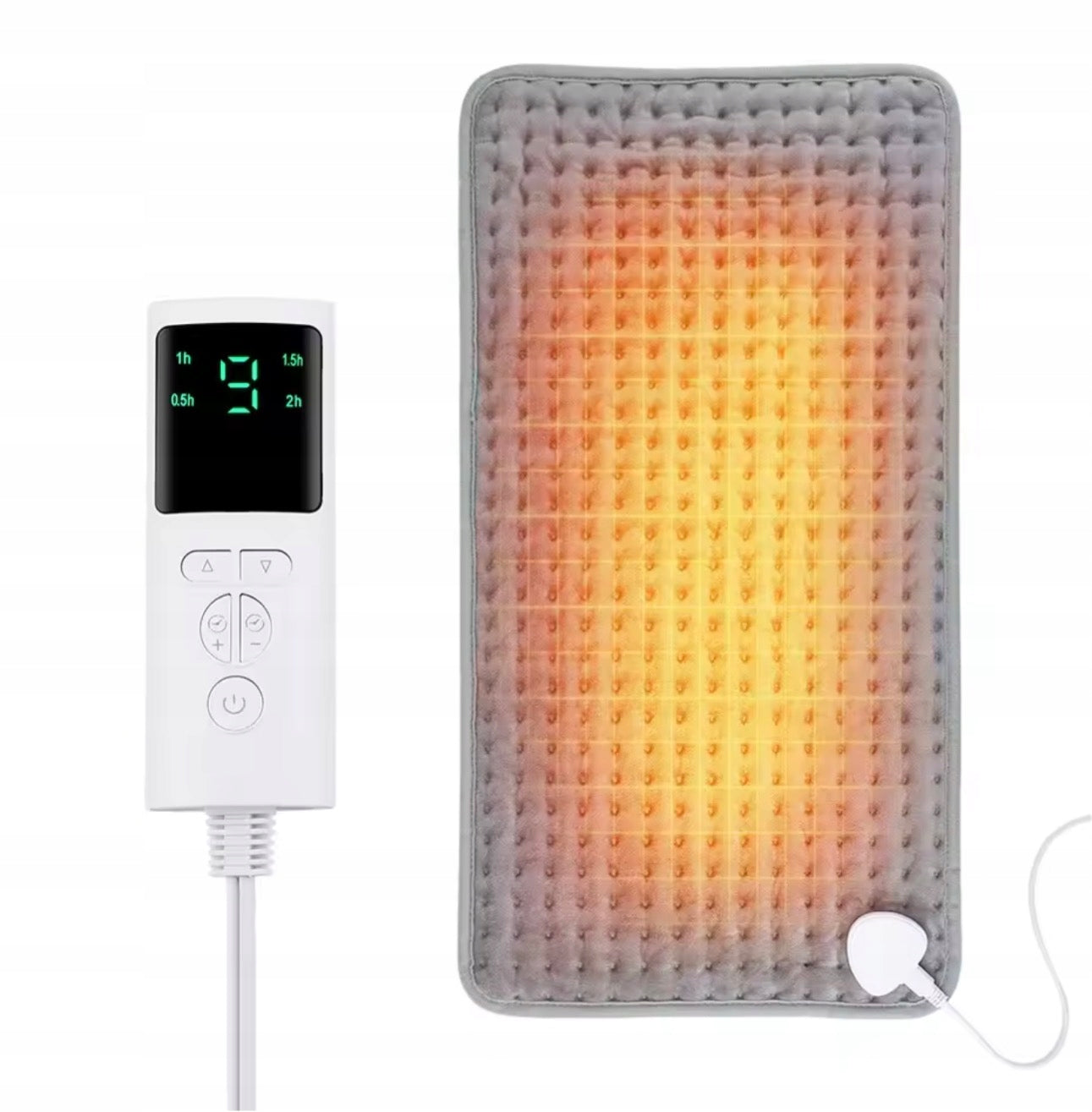 Foot Heating Mat Desk Body Blanket Heated 60x30cm SOFT