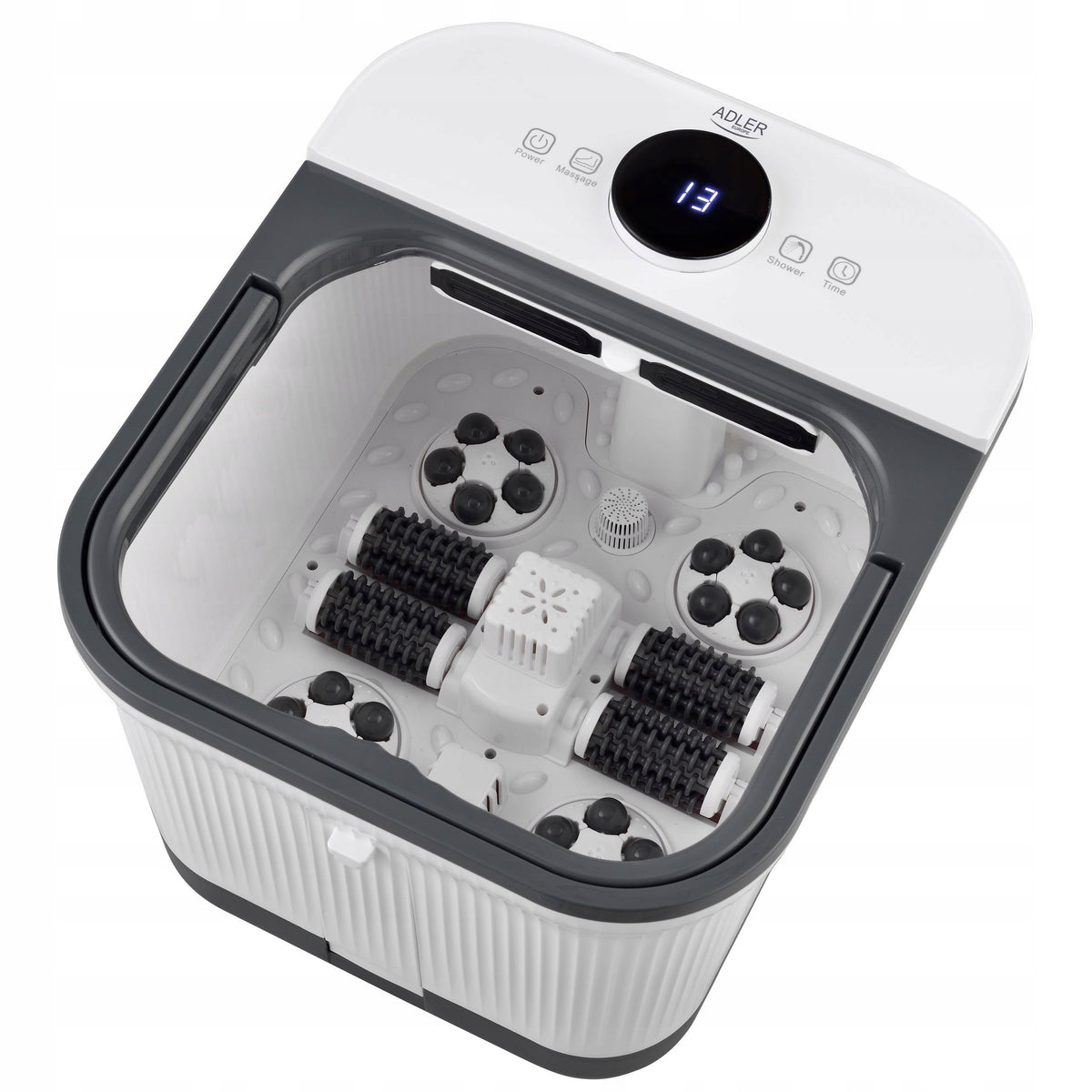 Foot MASSAGER Water Hydromassager 500W HEATING Vibration LED Bubbles Packaging status original