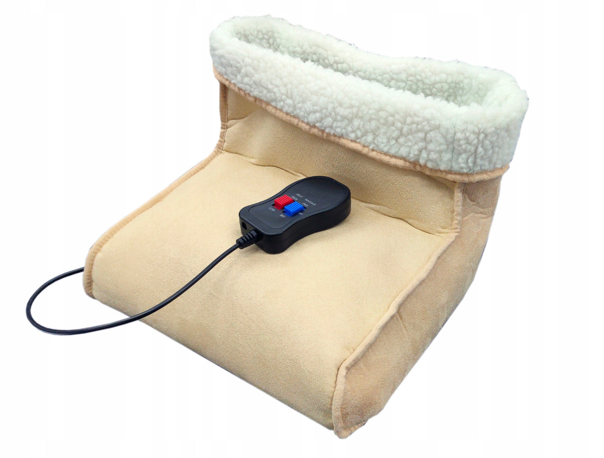 Foot Massager Electric Massage Shoe Shiatsu Heating with Remote Control Manufacturer code Masażer stóp Elektryczny but masujący MAXTECH